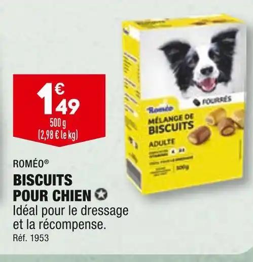ROMÉO BISCUITS POUR CHIEN