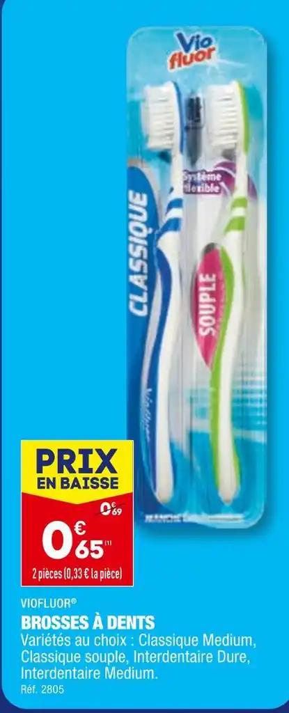 VIOFLUOR BROSSES À DENTS