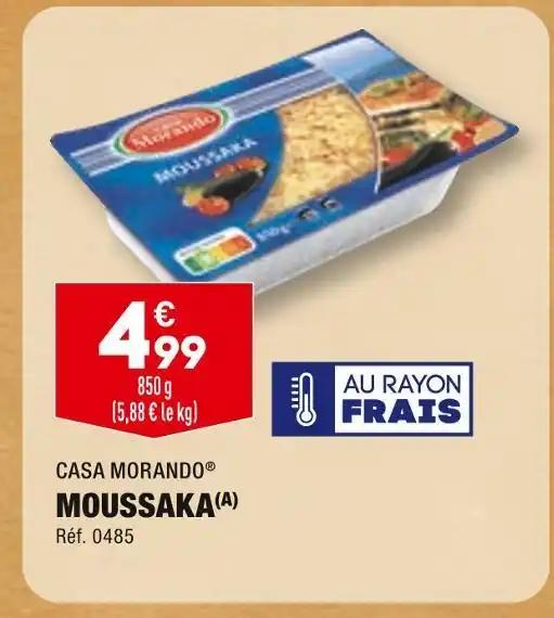 CASA MORANDO MOUSSAKA