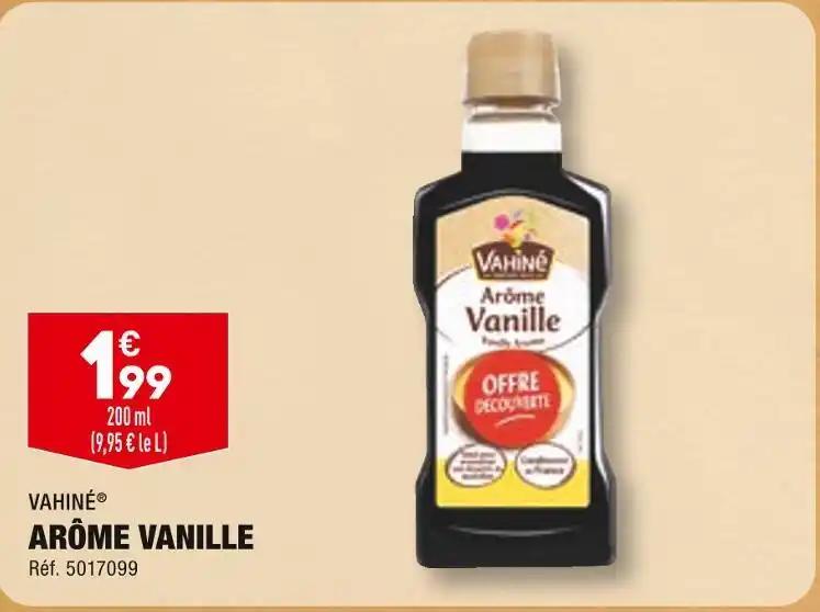 VAHINÉ ARÔME VANILLE