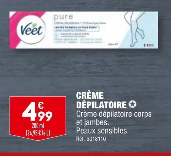 Veet CRÈME DÉPILATOIRE