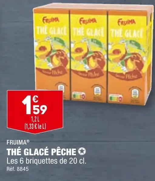 FRUIMA THÉ GLACÉ PÊCHE