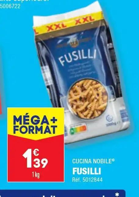 CUCINA NOBILE FUSILLI