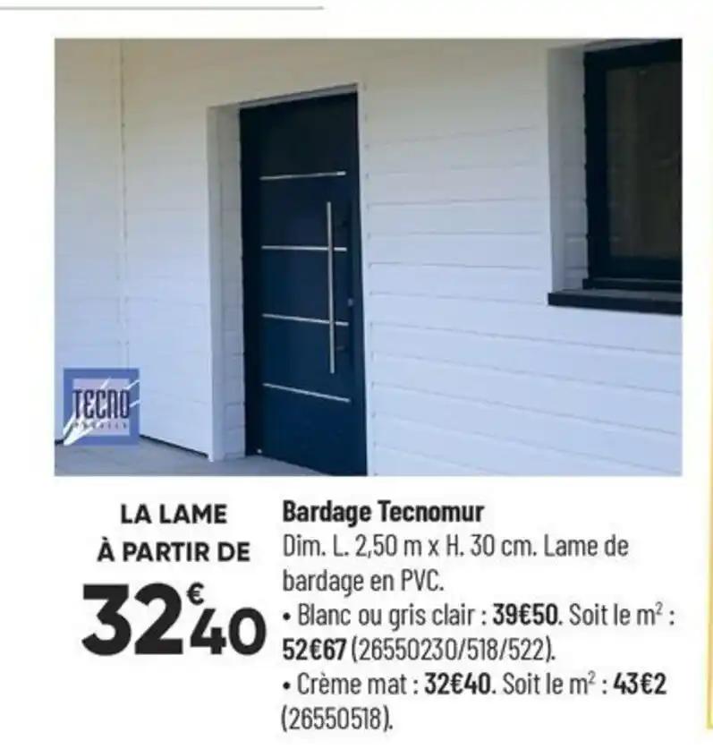 Bardage Tecnomur