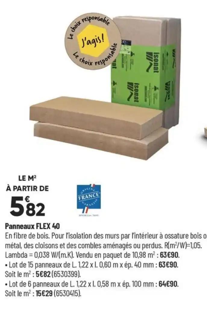 Panneaux FLEX 40