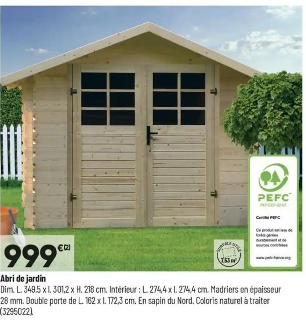 Abri de jardin