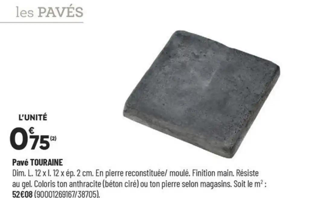 Pavé TOURAINE