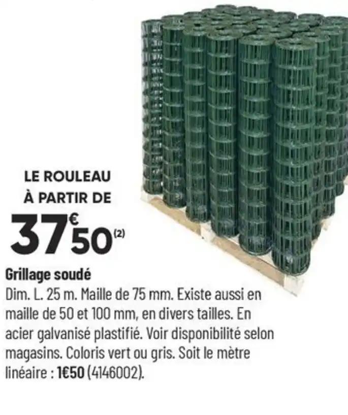 Grillage soudé