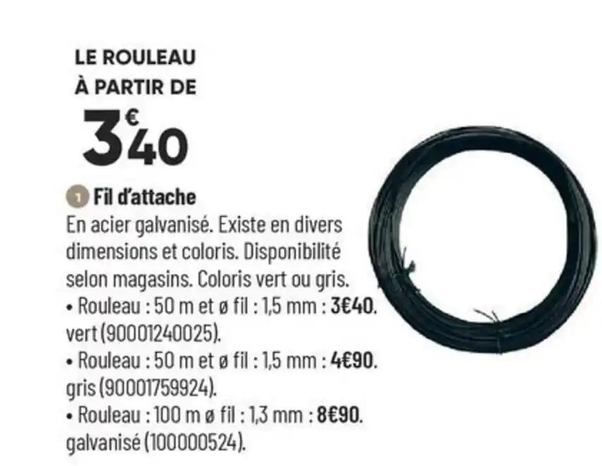 Fil d'attache