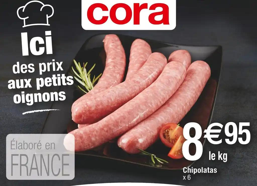 Chipolatas X 6