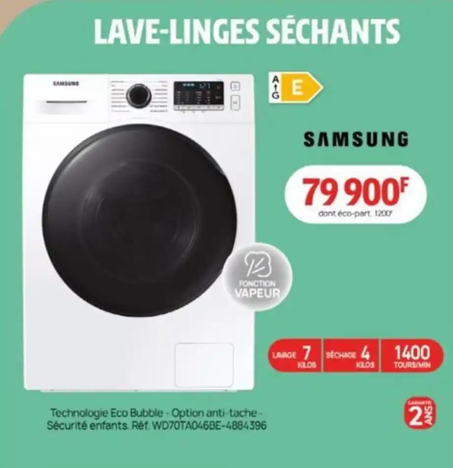LAVE-LINGES SÉCHANTS
