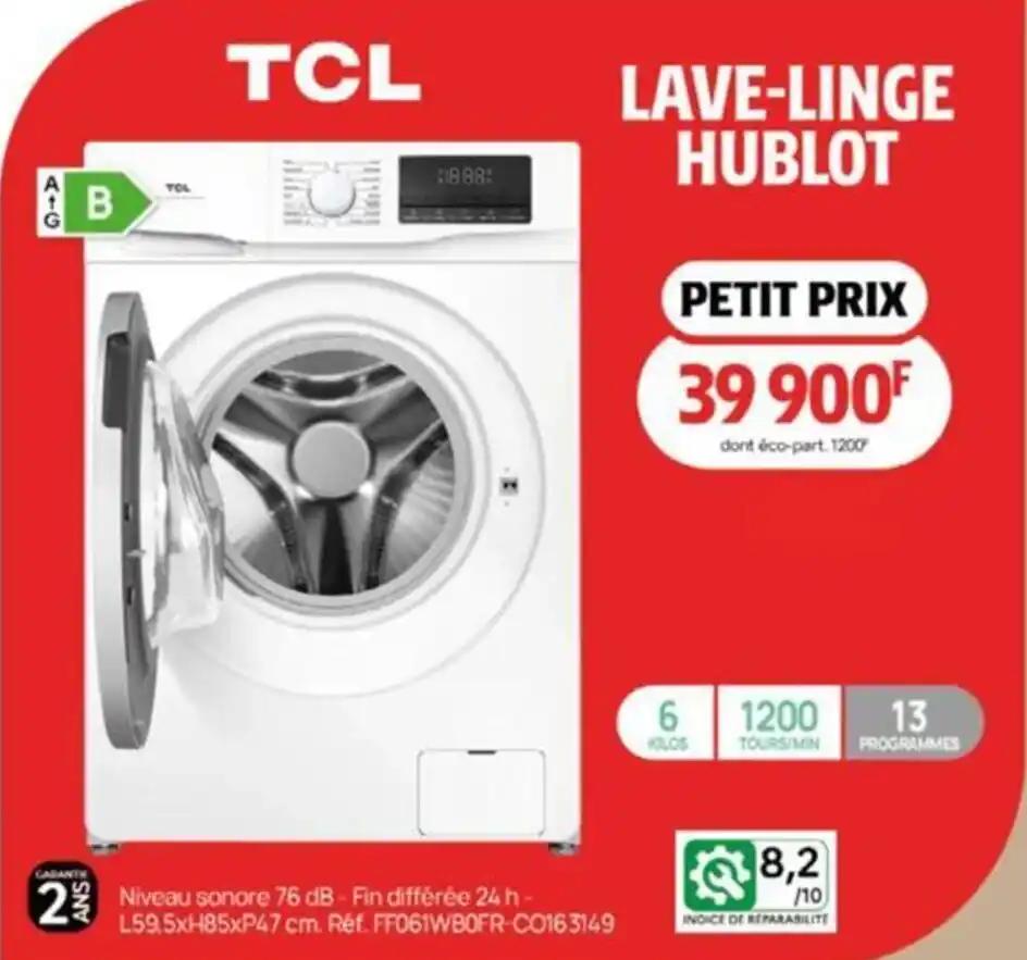 LAVE-LINGE HUBLOT