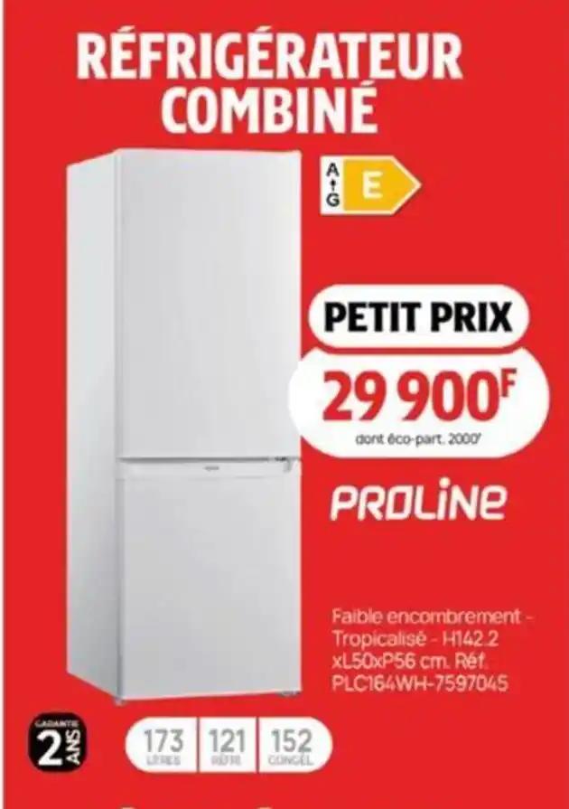 RÉFRIGÉRATEUR COMBINÉ