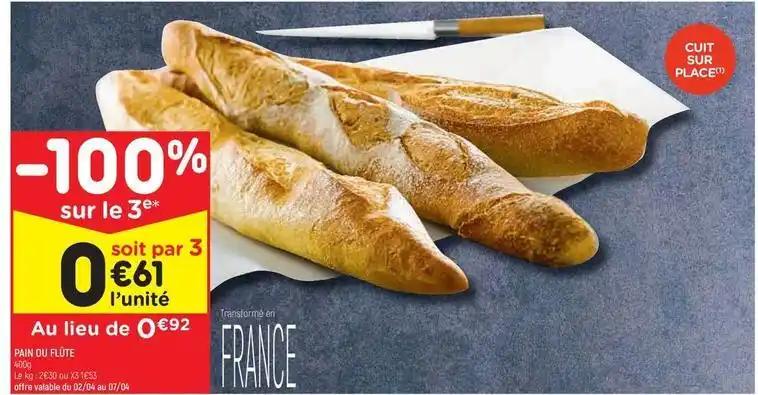 Pain ou flute
