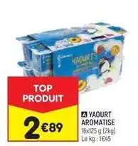 Yaourt aromatise