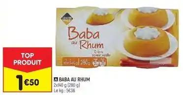 Baba au rhum