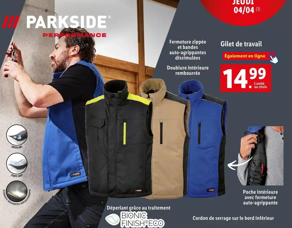 PARKSIDE Gilet de travail