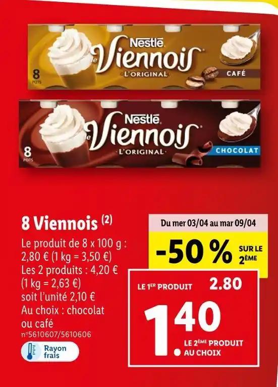 Nestlé 8 Viennois