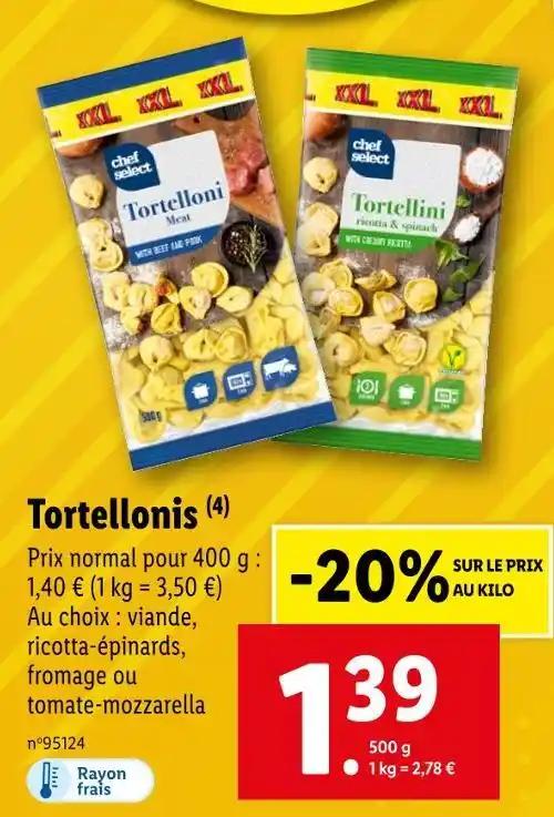 Chef Select Tortellonis