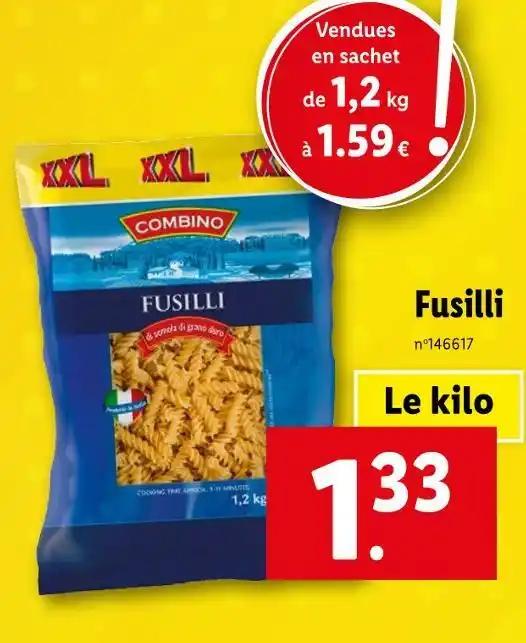 COMBINO Fusilli