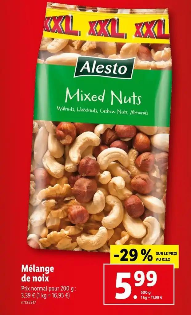 Alesto Mélange de noix