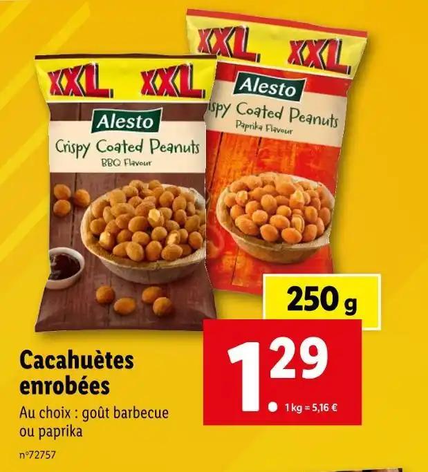 Alesto Cacahuètes enrobées