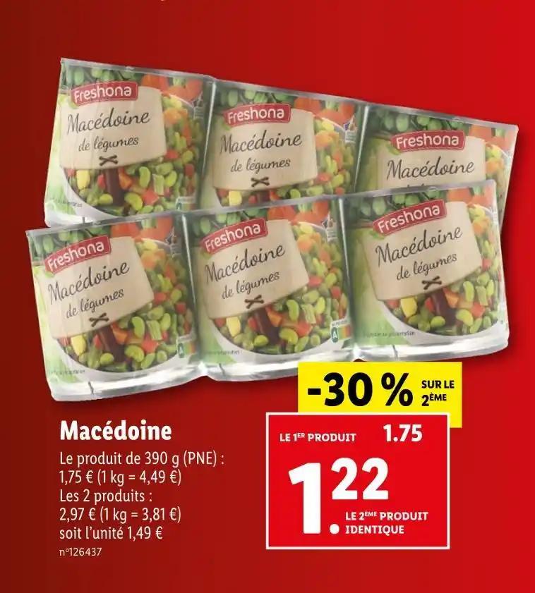 Freshona Macédoine