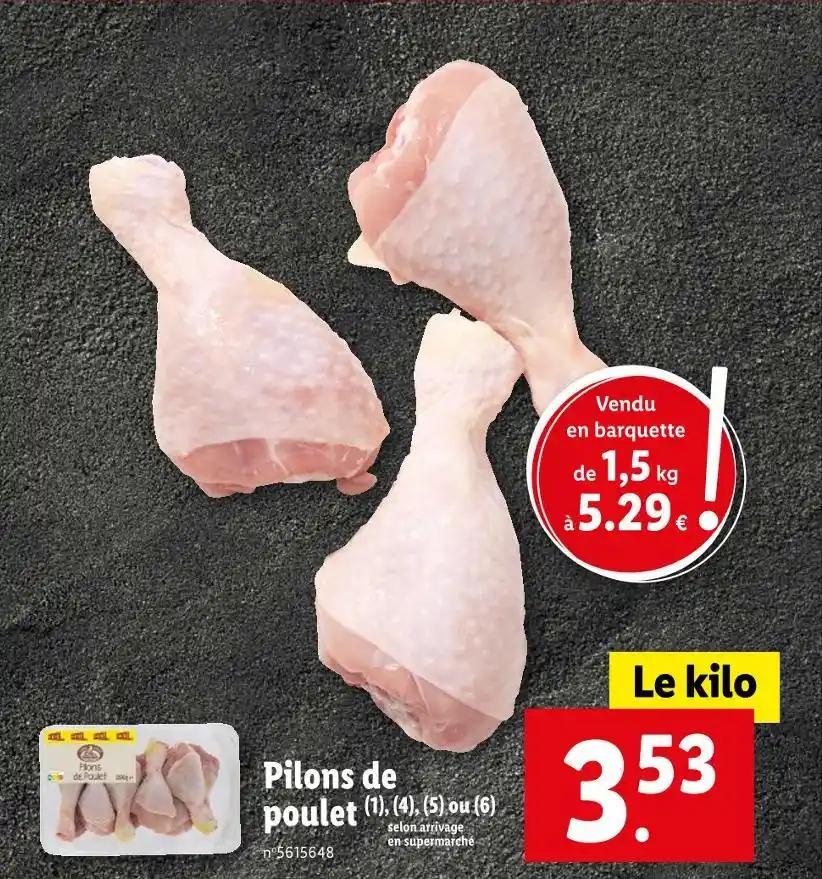 Pilons de poulet