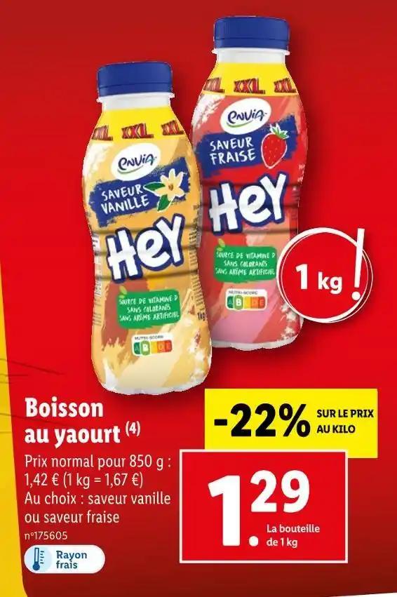 Boisson au yaourt