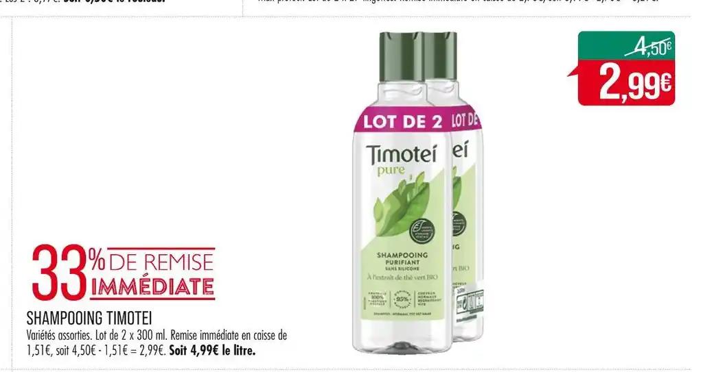 TIMOTEI SHAMPOOING