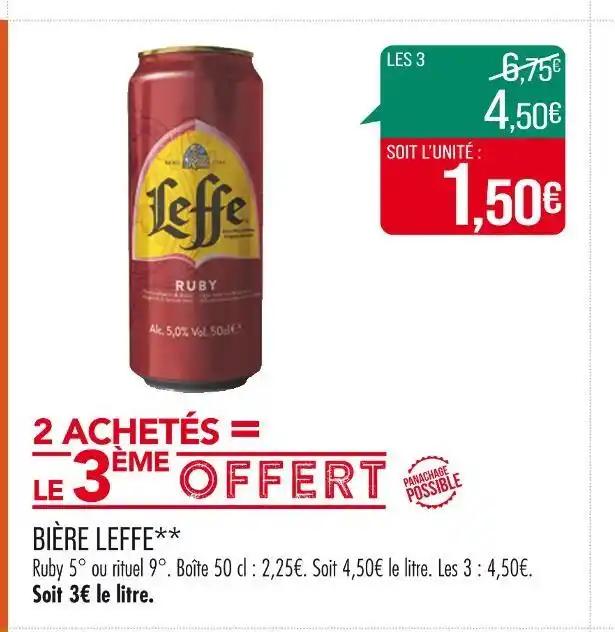 LEFFE BIÈRE