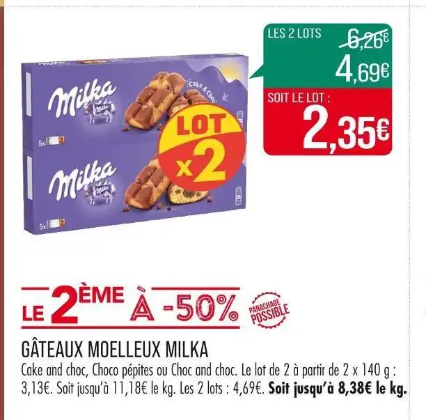 MILKA GÂTEAUX MOELLEUX