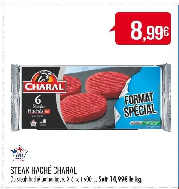 CHARAL STEAK HACHÉ