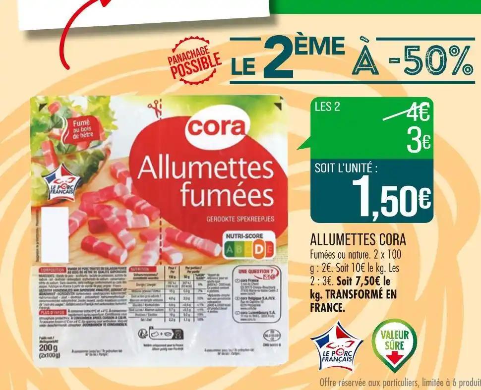 CORA ALLUMETTES