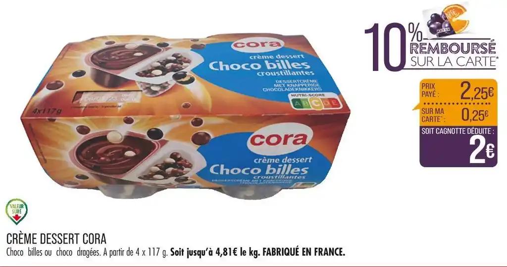 CORA CRÈME DESSERT