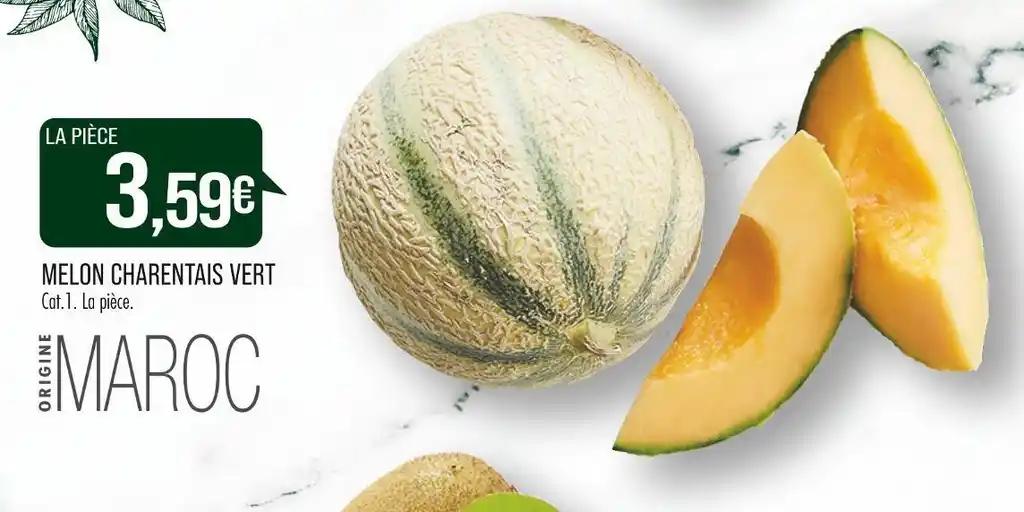MELON CHARENTAIS VERT