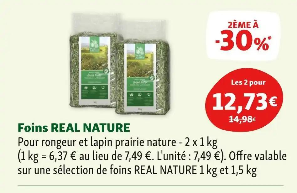 REAL NATURE Foins