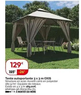 Tente autoportante
