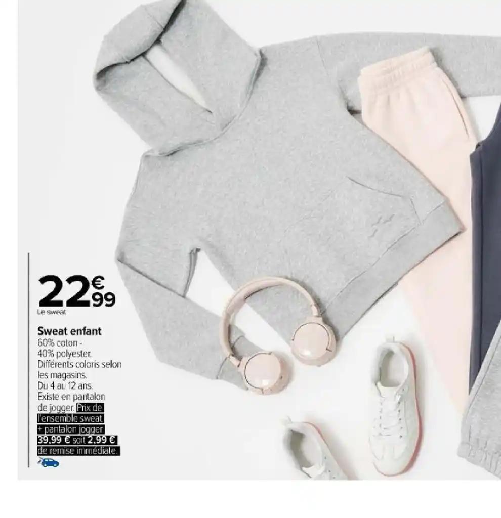 Sweat enfant