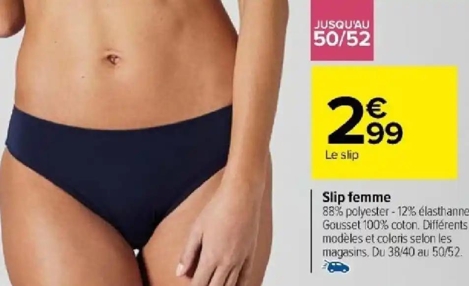 Slip femme