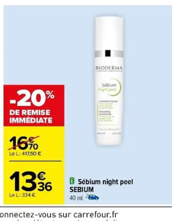 Sébium night peel