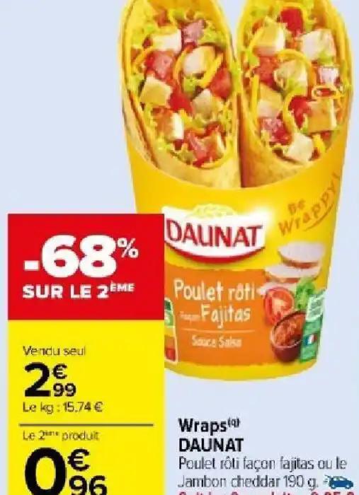 Wraps(a) DAUNAT