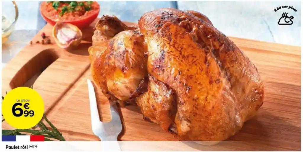 Poulet rôti (W)}{m}