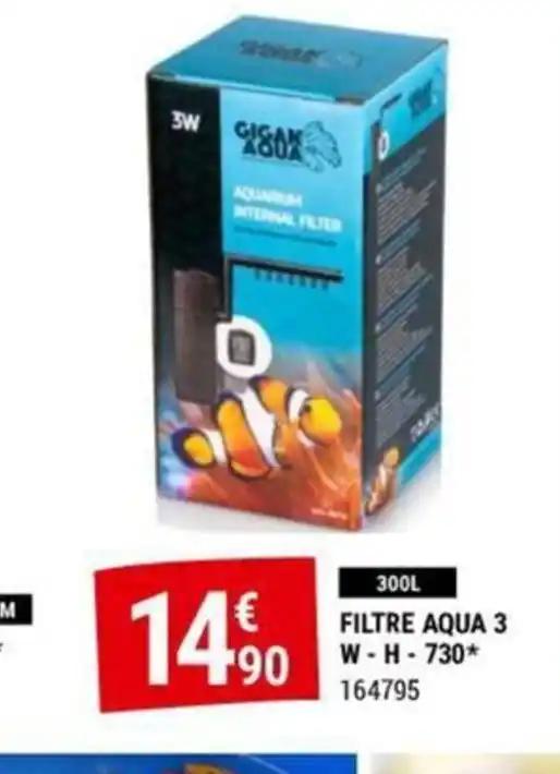 FILTRE AQUA 3
