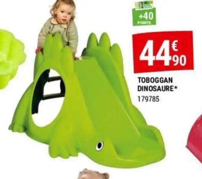 TOBOGGAN DINOSAURE