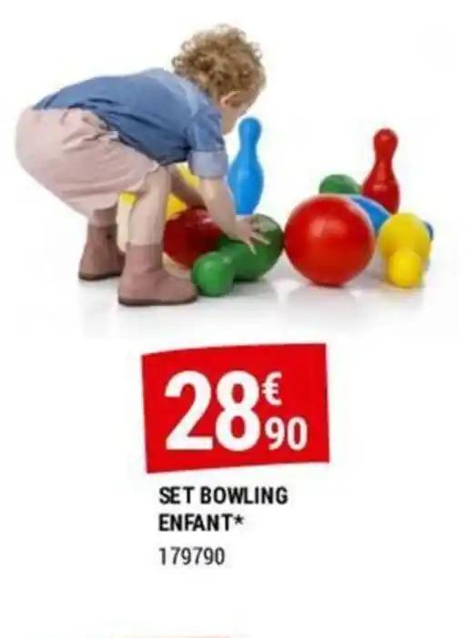 SET BOWLING ENFANT