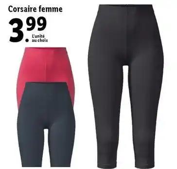 Corsaire femme
