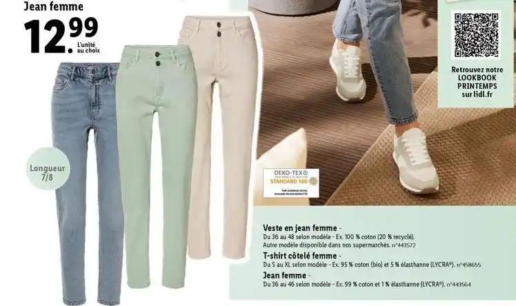 Jean femme