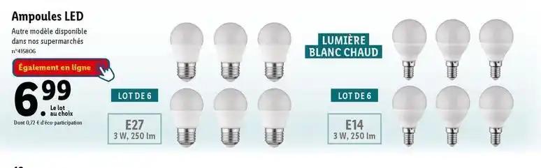 Ampoule led