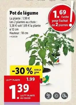 Pot de légume